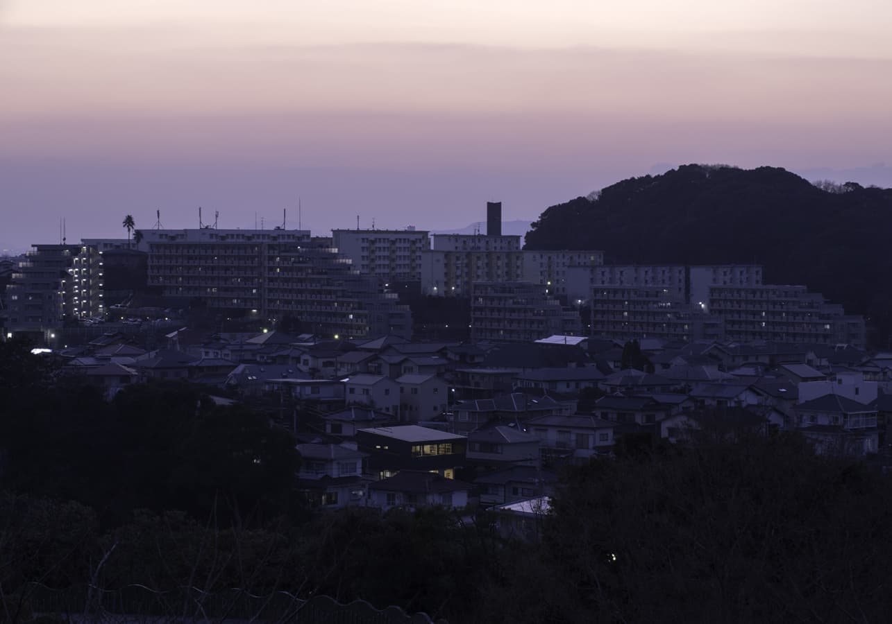 北東からの夜景遠景