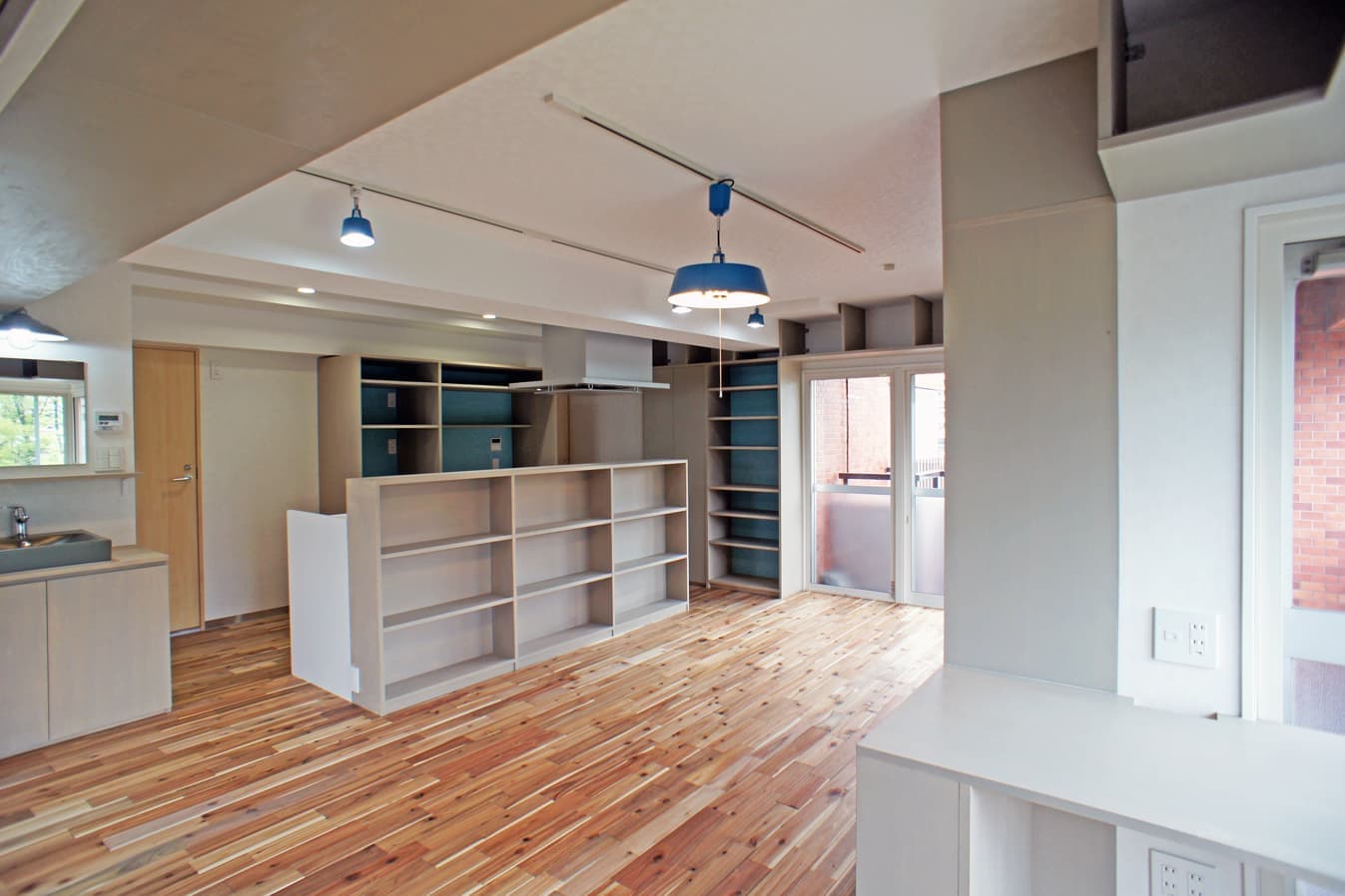 下階のリビング