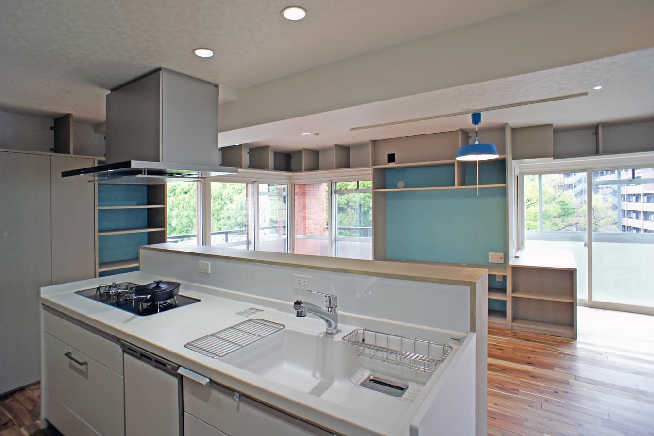 キッチンからの眺め