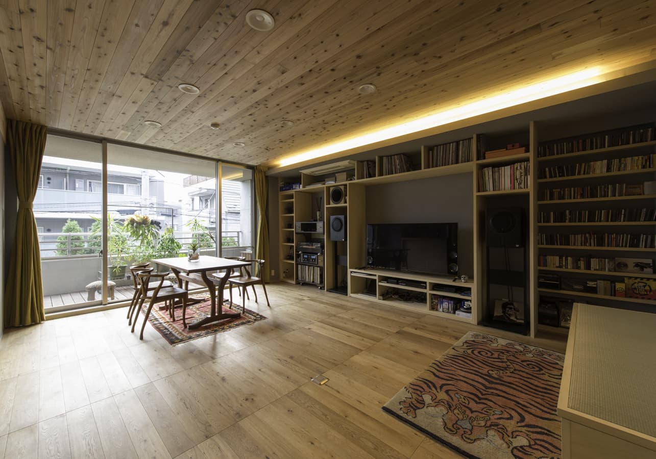 リビングの眺め