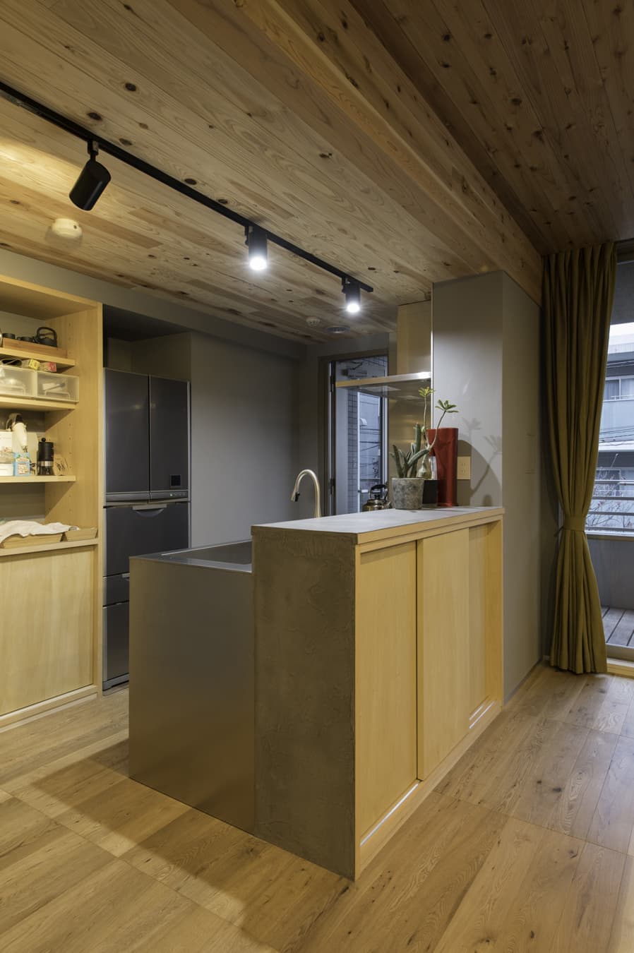 キッチンの眺め