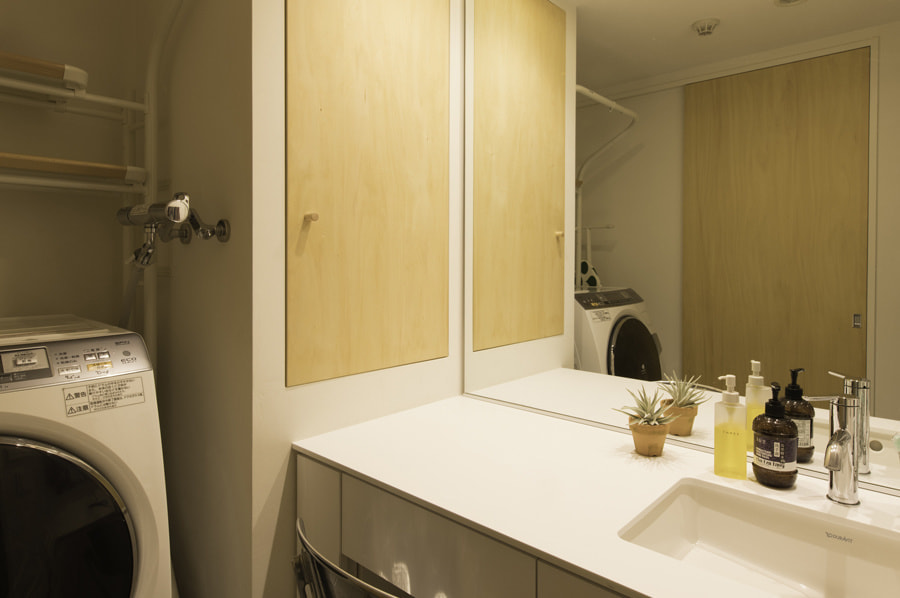 壁面全面造作家具