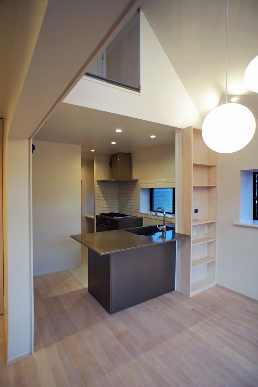 吹抜けによる減築