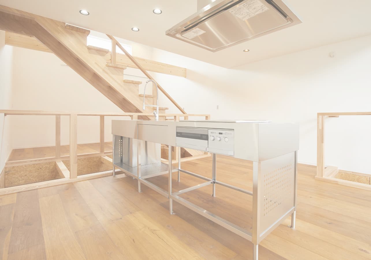 キッチンの眺め