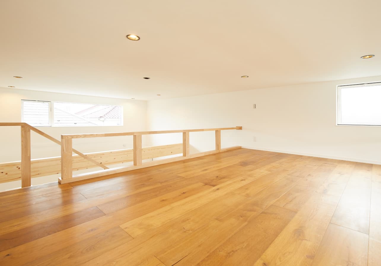 ロフトから南側の眺め