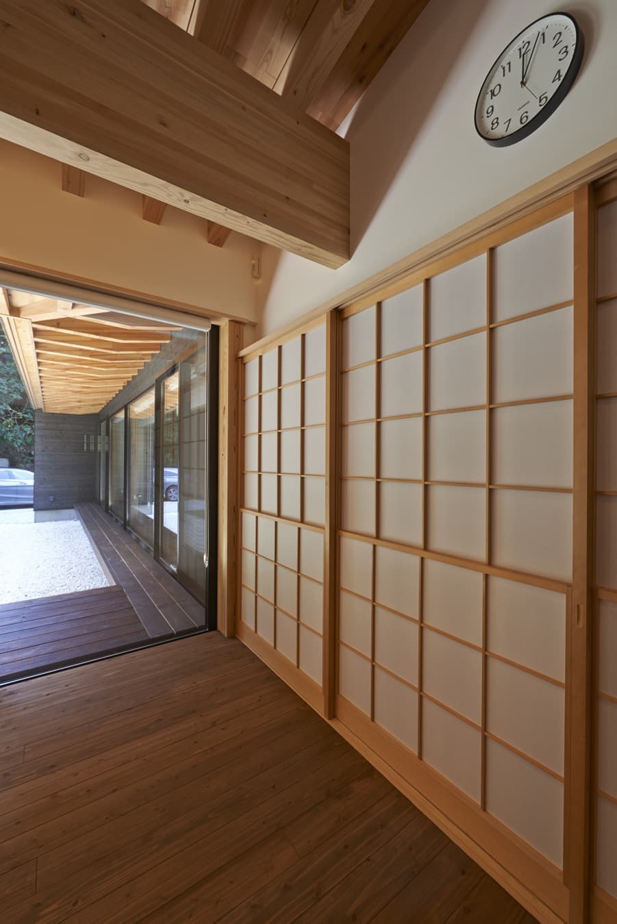 再生建具雪見障子