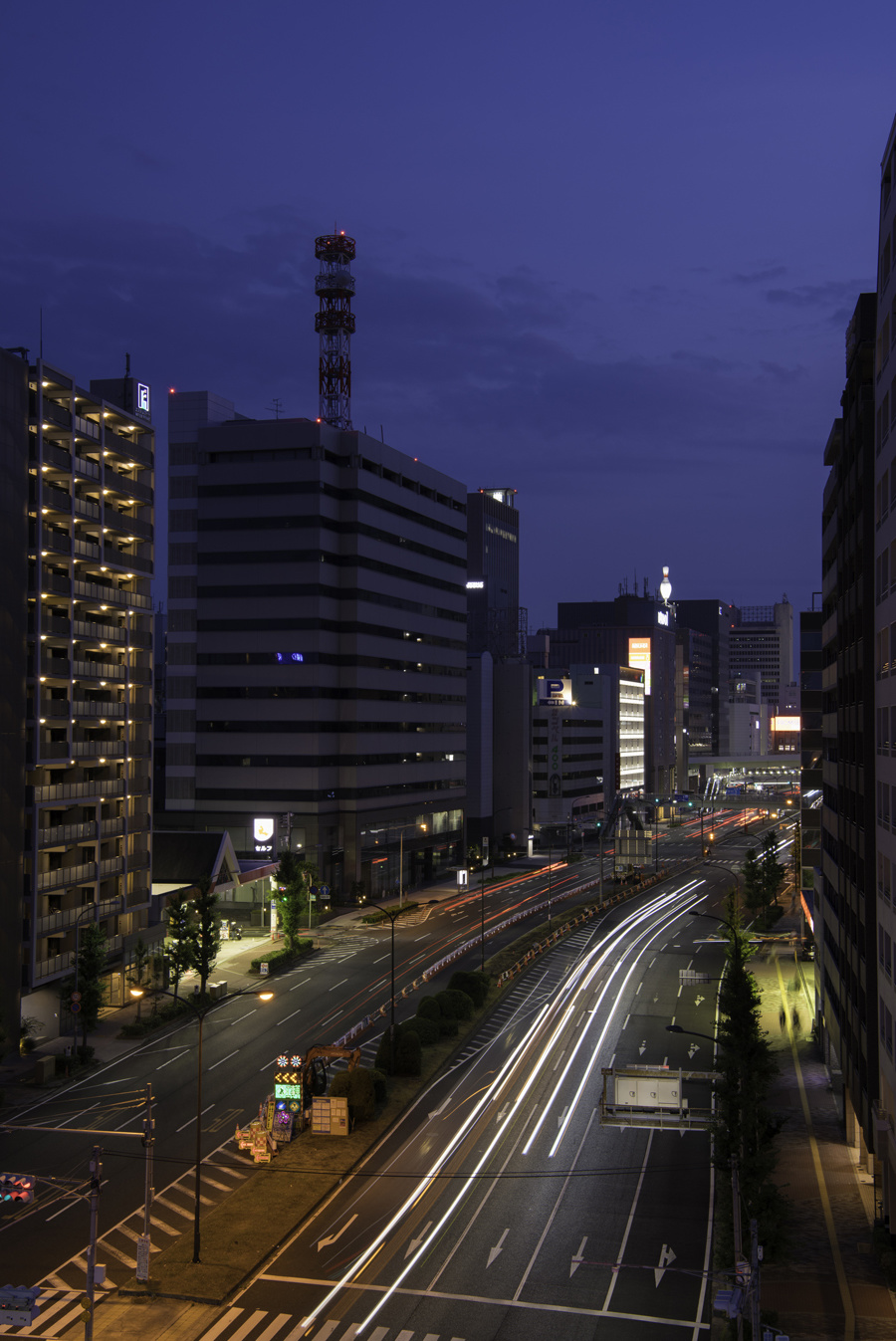 夜景の眺め
