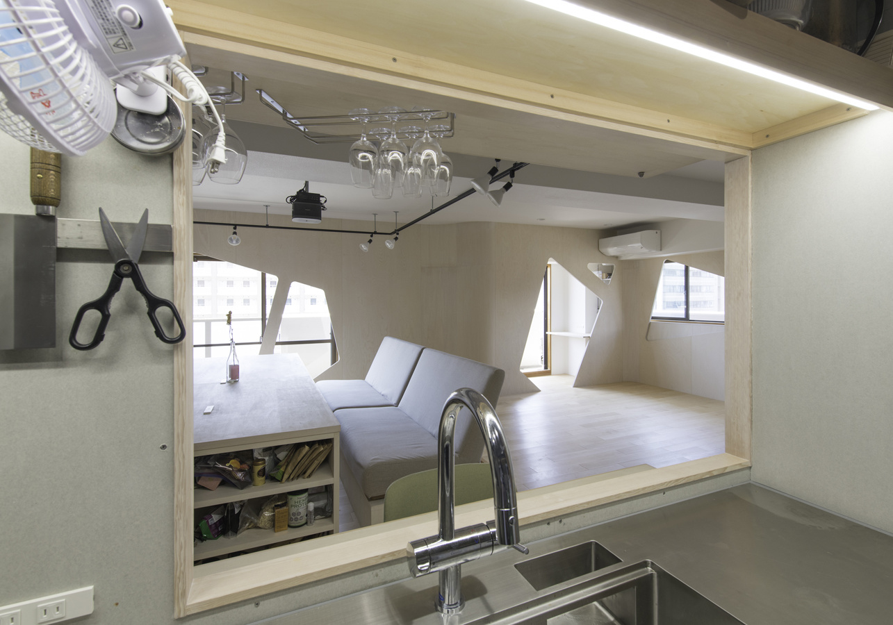 キッチンからの眺め