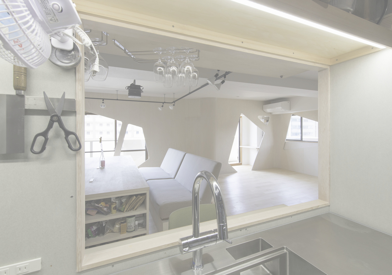 キッチンからの眺め