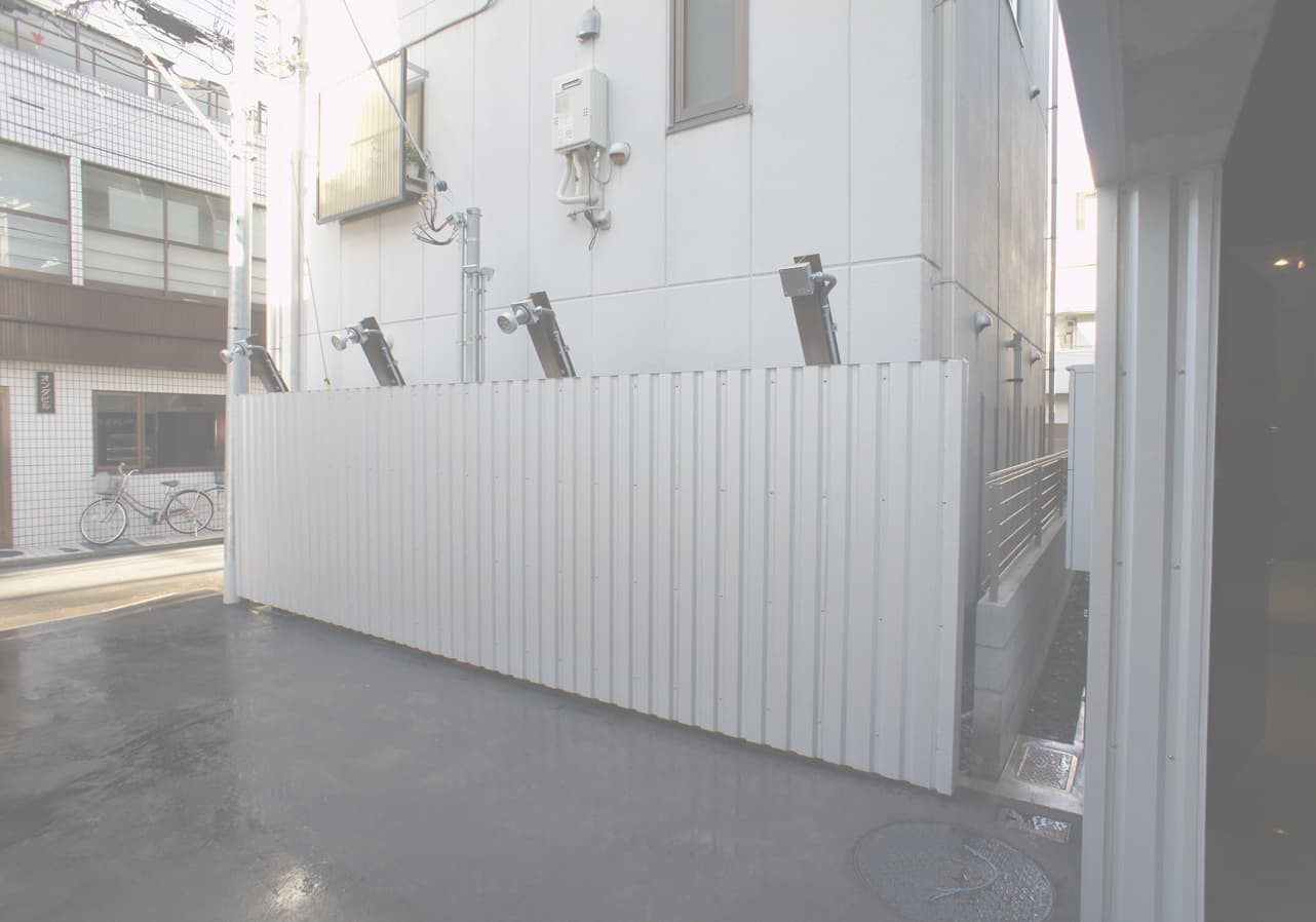 外構照明コールテン鋼