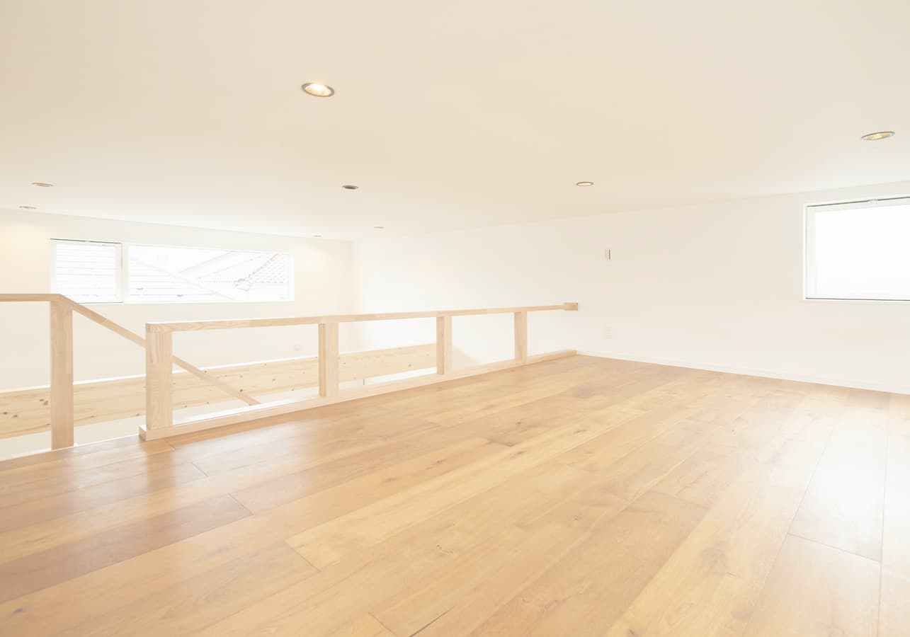 ロフトから南側の眺め