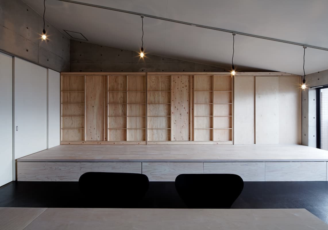 オリジナル家具ノビルーム収納状態