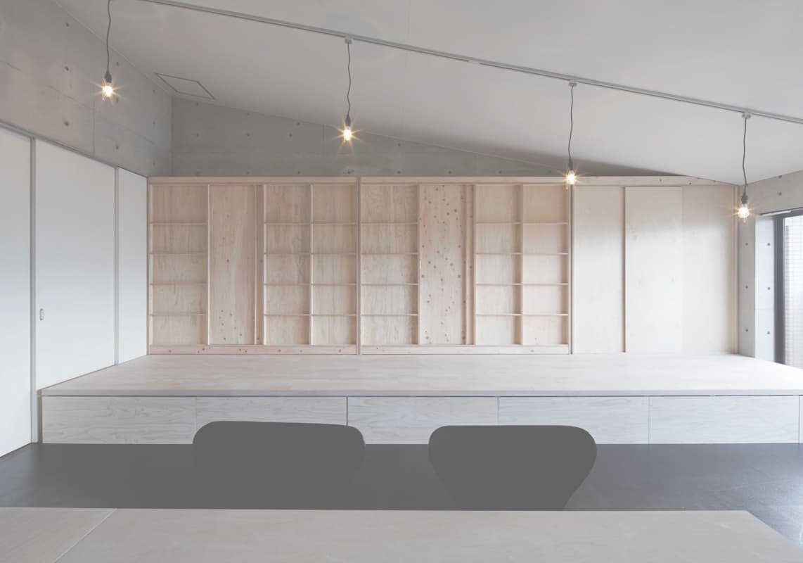 オリジナル家具ノビルーム収納状態