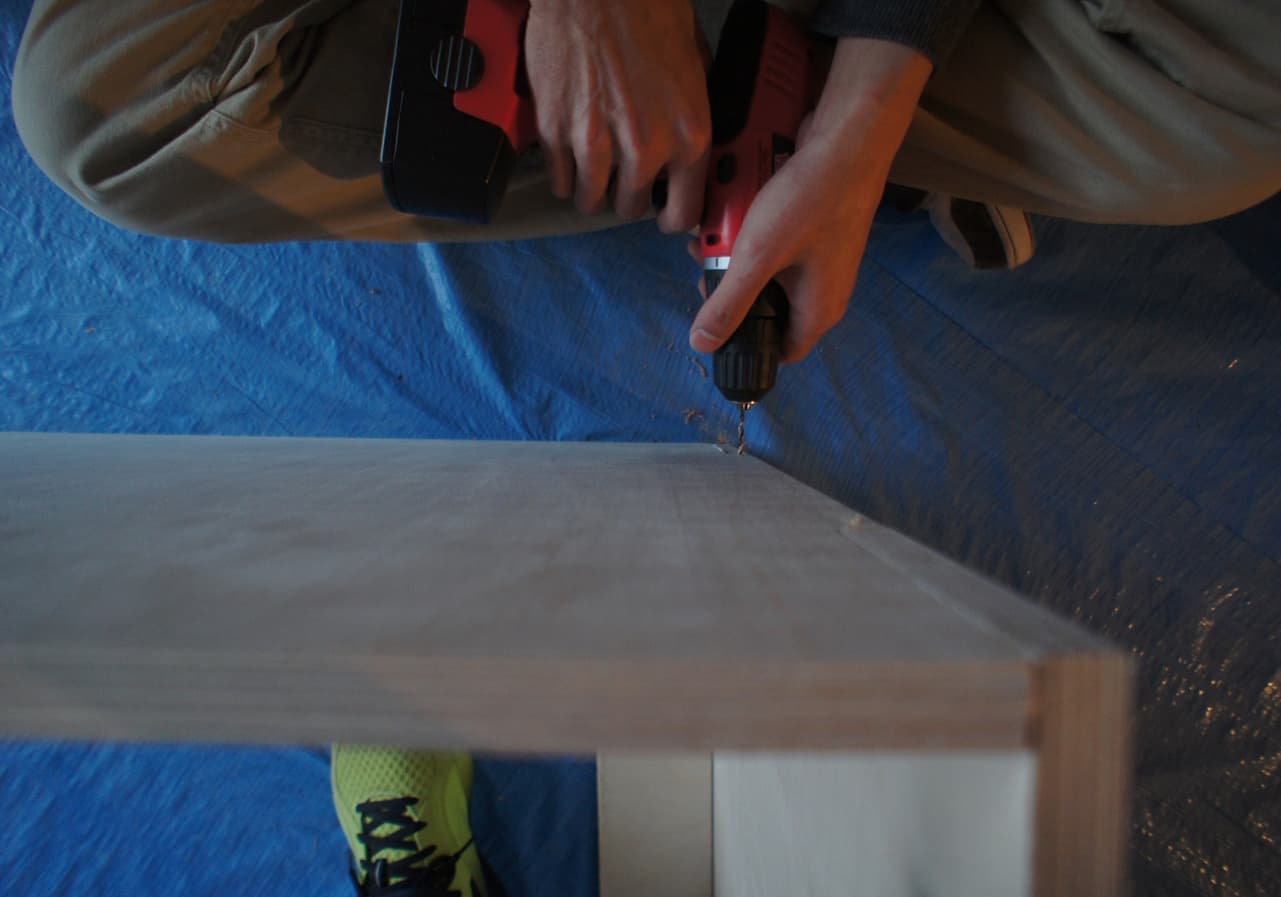 DIY組立家具イタカグ-ビス下穴