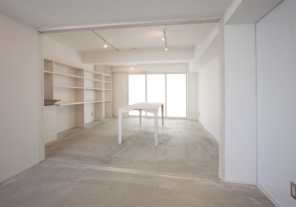 打合せ室からの眺めワンルーム