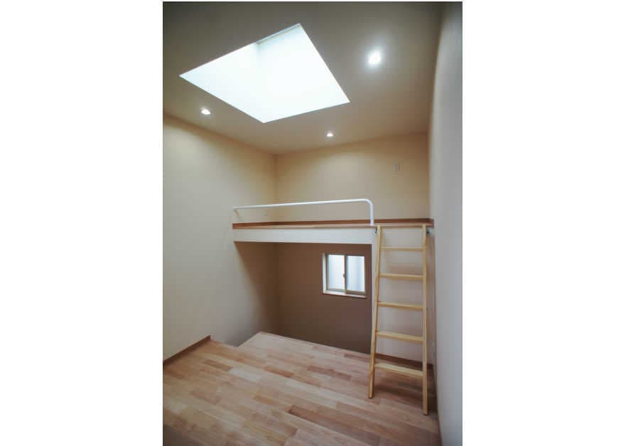 子供部屋-ロフトとデン