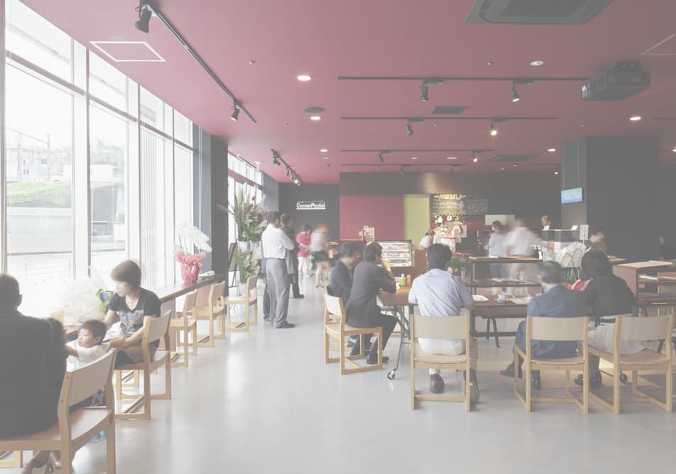 カフェ利用の風景