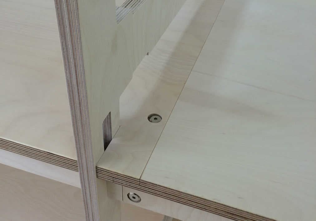 ボルトナット組立棚ディテール