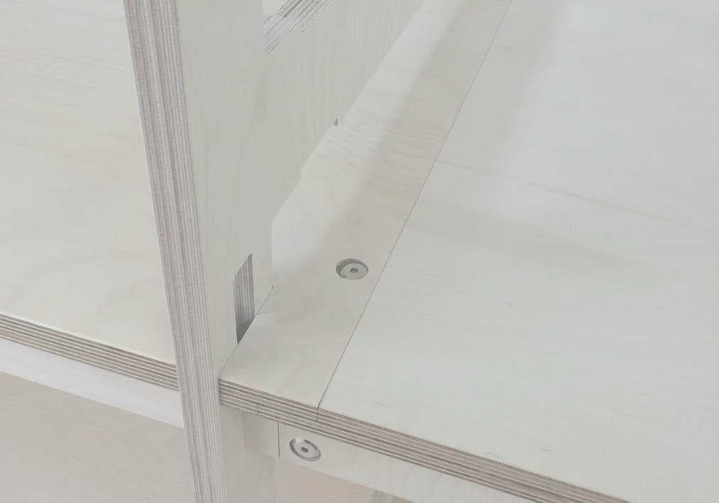 ボルトナット組立棚ディテール