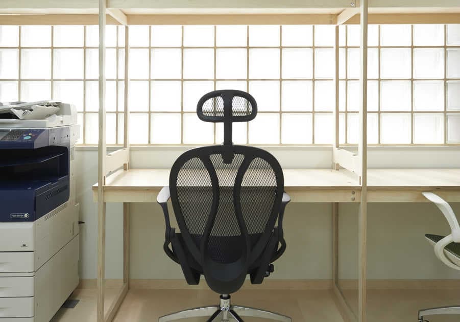 ガラスブロック間接光