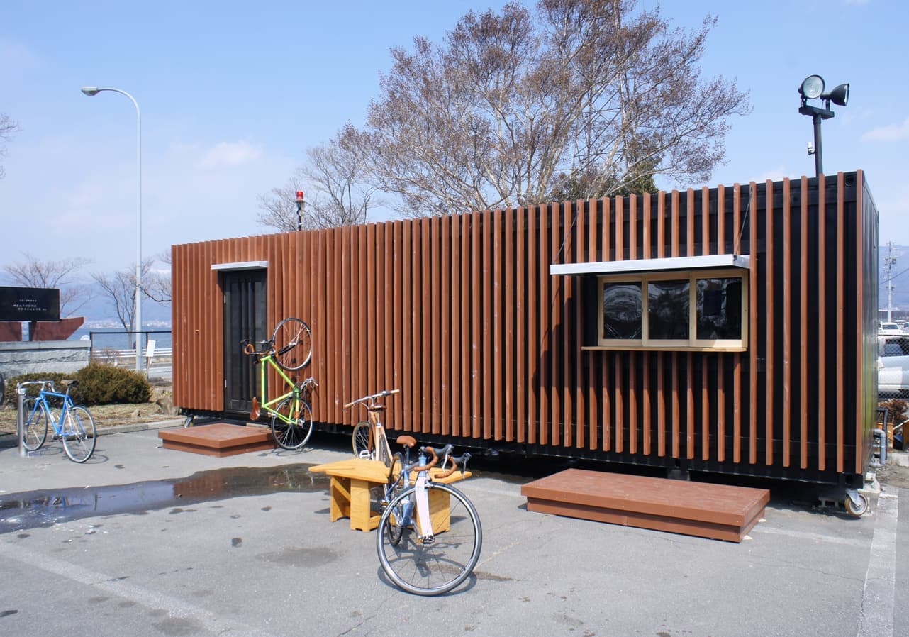 ルーバーには自転車を描けることができます