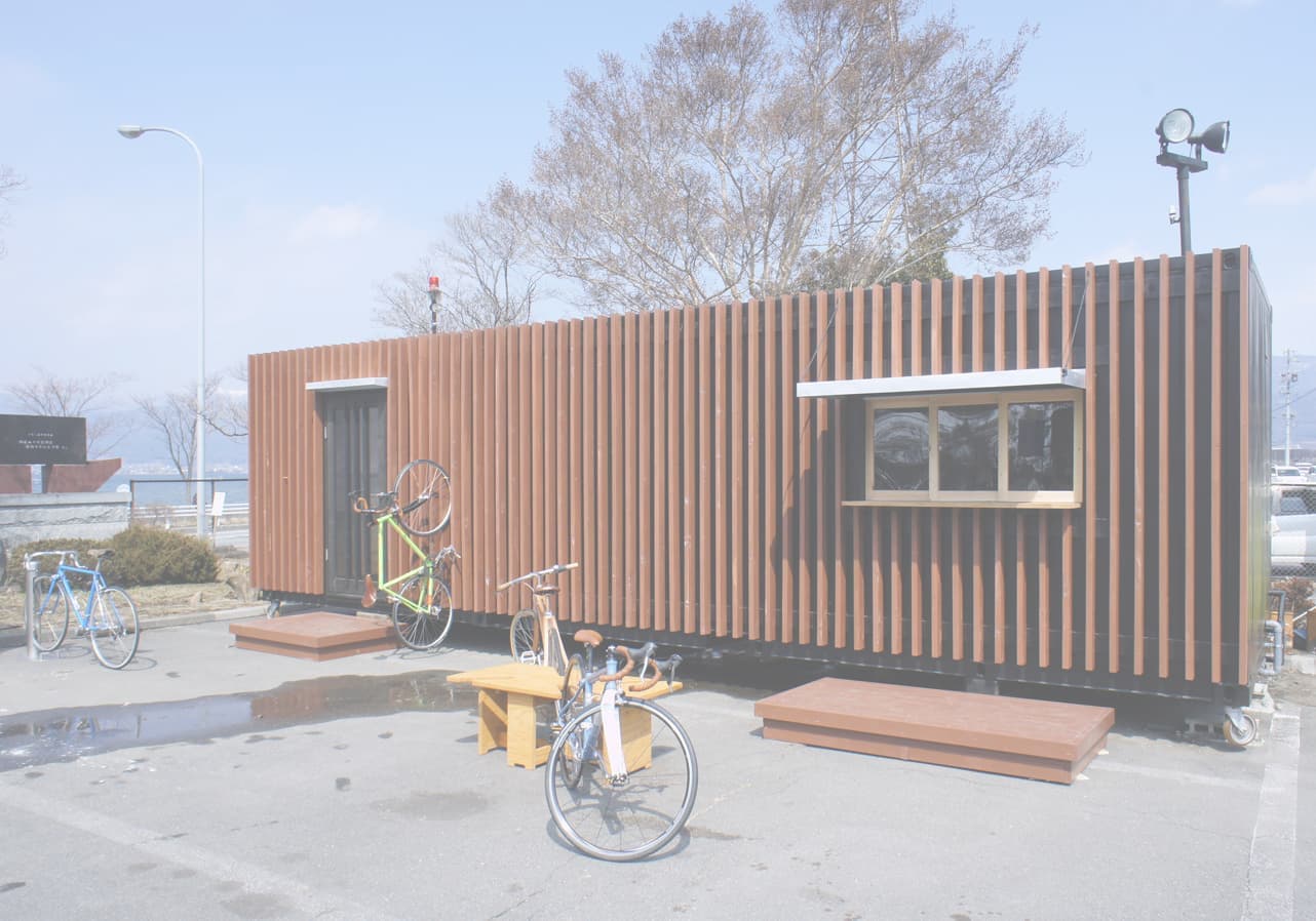 ルーバーには自転車を描けることができます