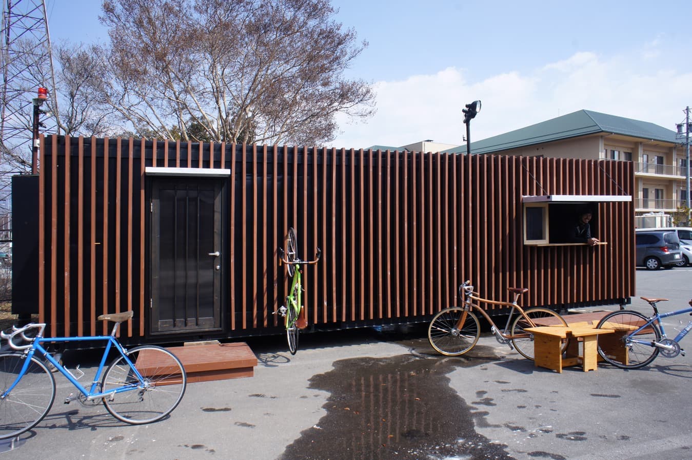 地域材の木ルーバー