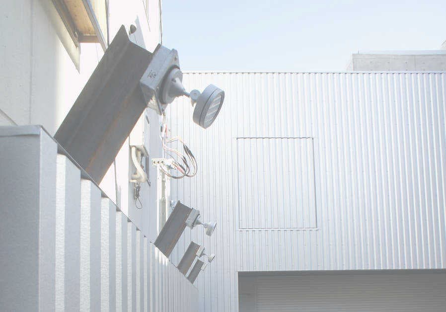 コールテン鋼の外構照明