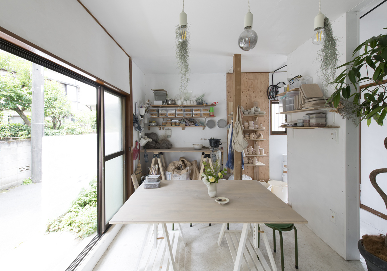 庭とアトリエ