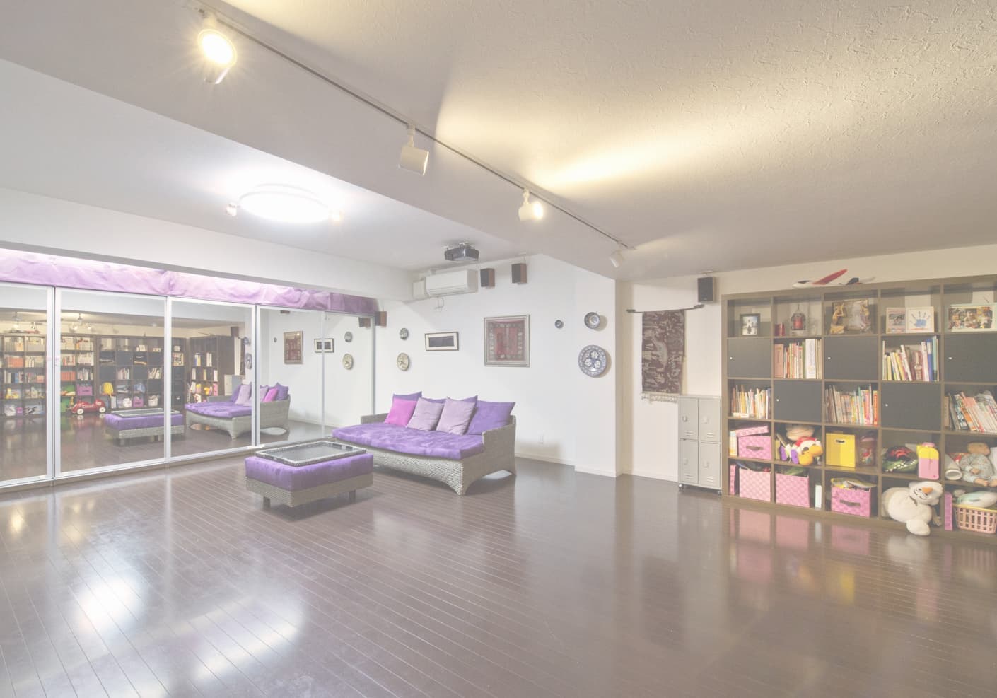 34畳の地下無柱空間