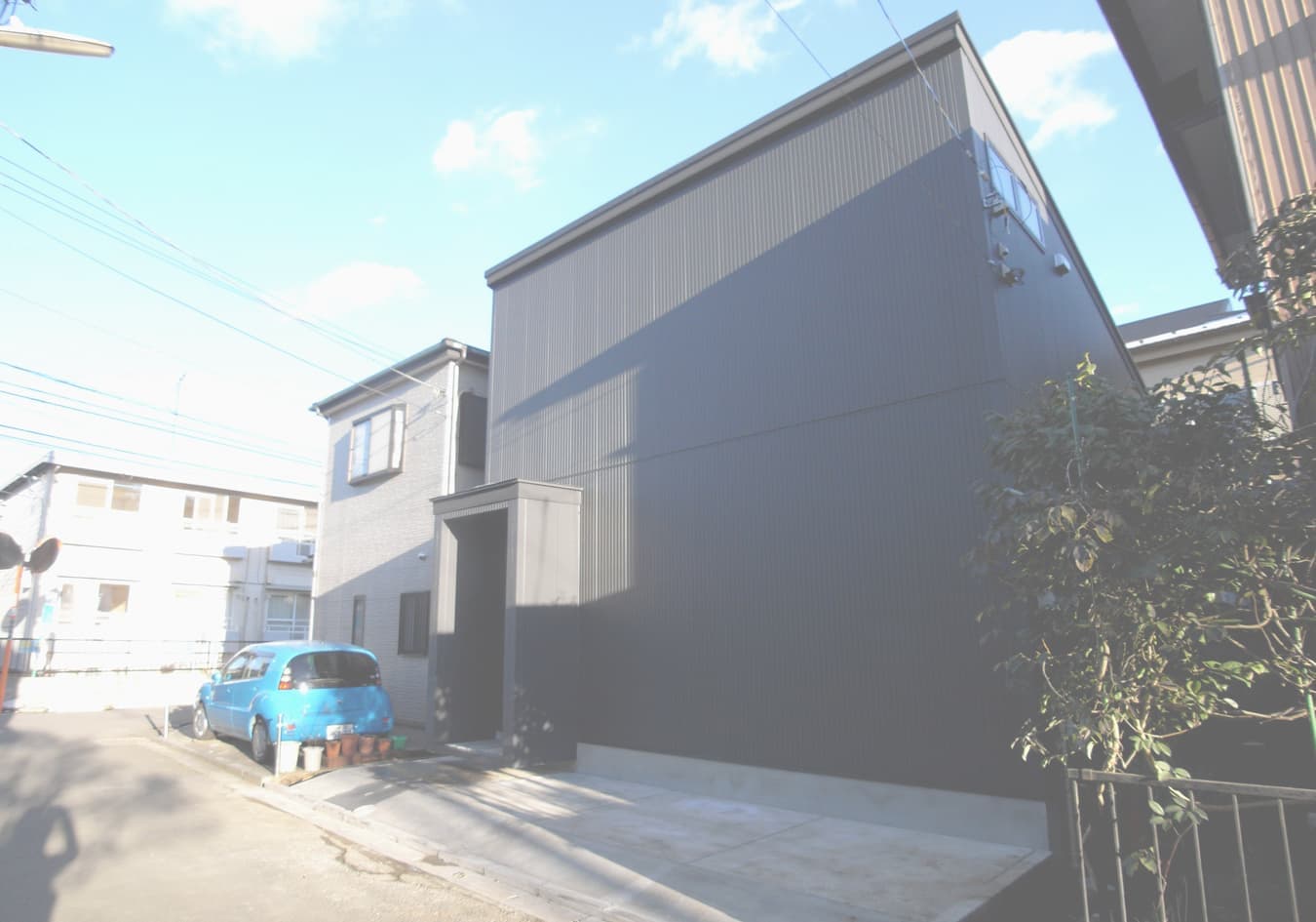 シンプルな外観