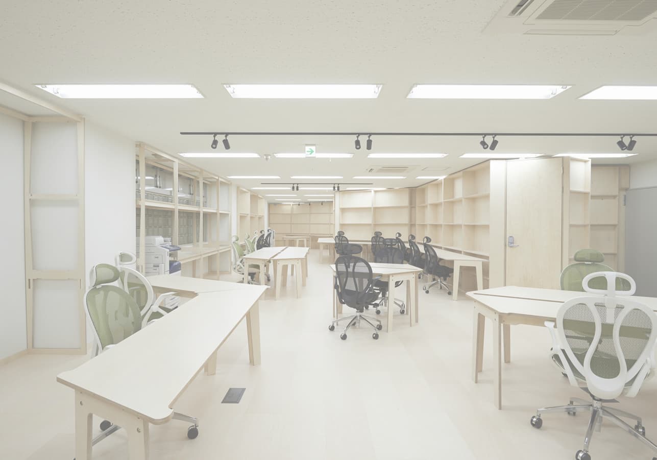 家具でオフィスの内装デザイン