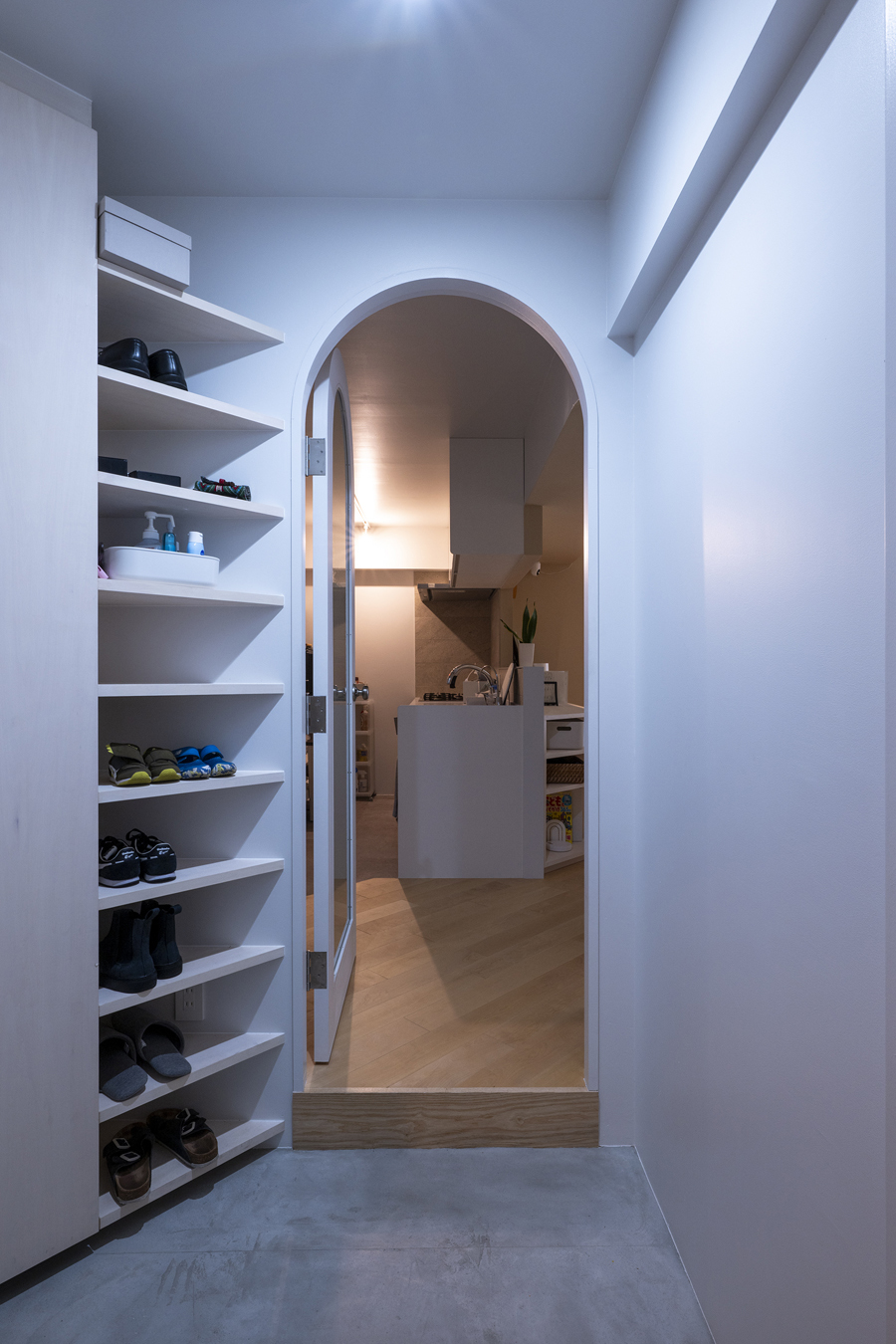 エントランス扉オープン